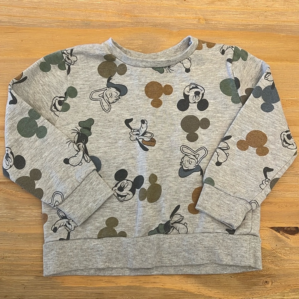 Toddler Boy Disney Crewneck Sweater
